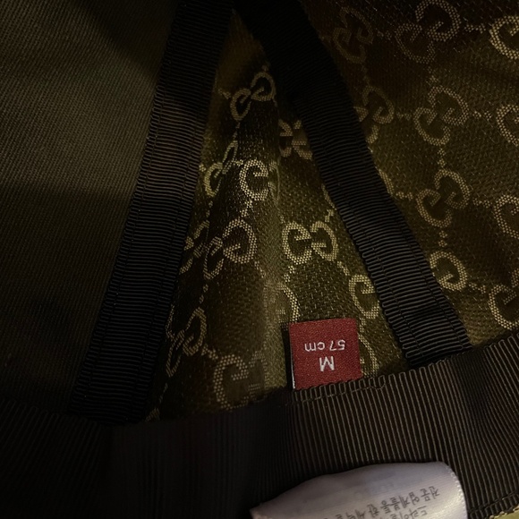 Authentic Gucci GG Original Canvas Hat With Web - Picture 5 of 5